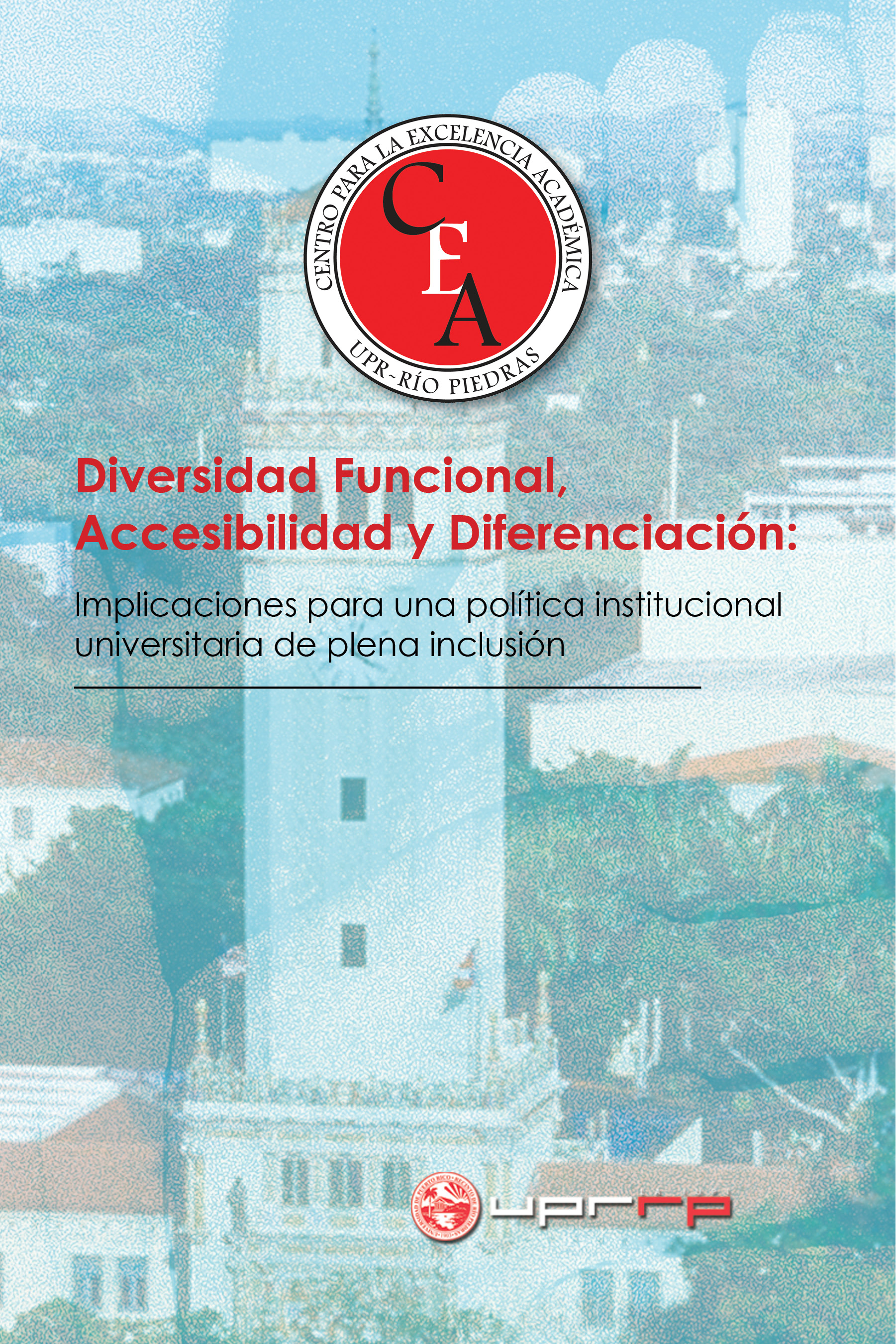 Portada del Libro: Diversidad Funcional, Accesibilidad y Diferenciación